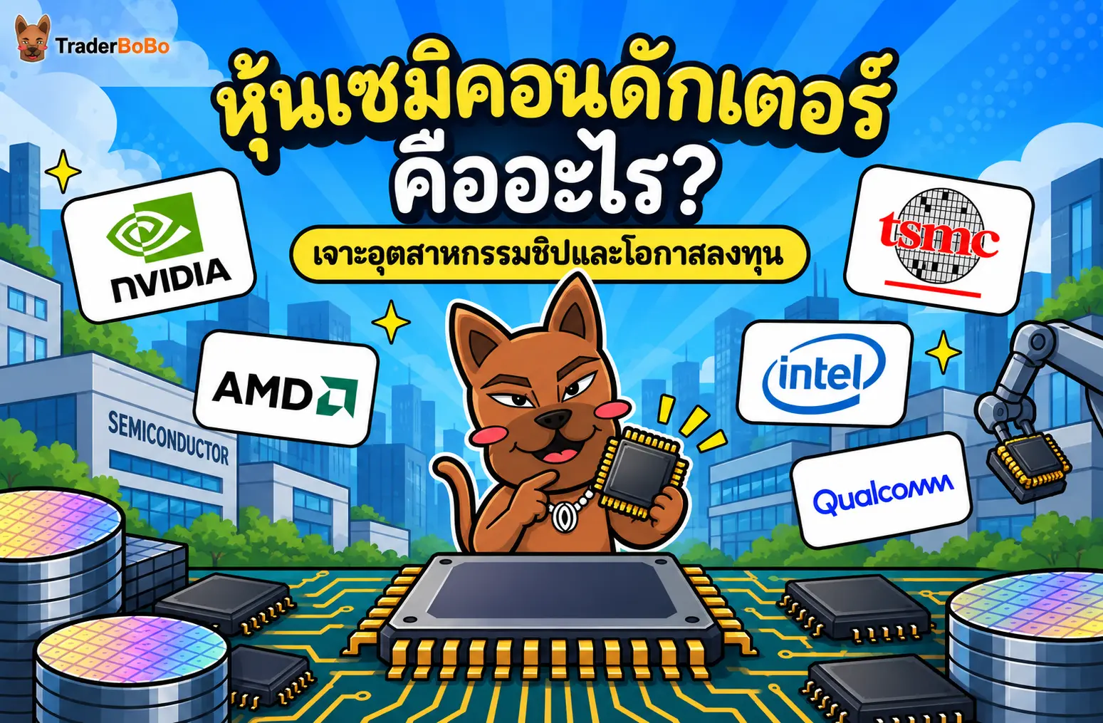 หุ้นเซมิคอนดักเตอร์ คืออะไร? เจาะอุตสาหกรรมชิปและโอกาสลงทุน