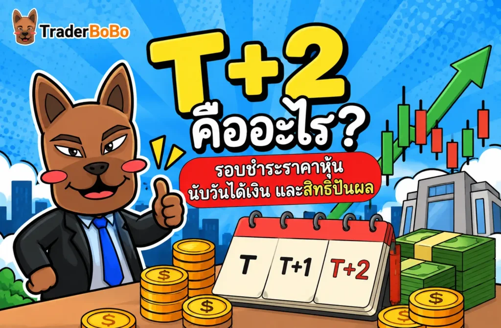 T+2 คืออะไร? รอบชำระราคาหุ้น นับวันได้เงิน และสิทธิปันผล T+2 คืออะไร? รอบชำระราคาหุ้น นับวันได้เงิน และสิทธิปันผล