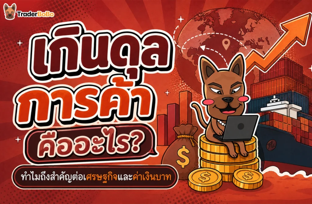 เกินดุลการค้า คืออะไร? ทำไมถึงสำคัญต่อเศรษฐกิจและค่าเงินบาท