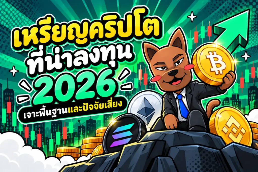 ภาพรวมเหรียญคริปโตที่น่าลงทุน 2026 พร้อมการวิเคราะห์เทคโนโลยีบล็อกเชน