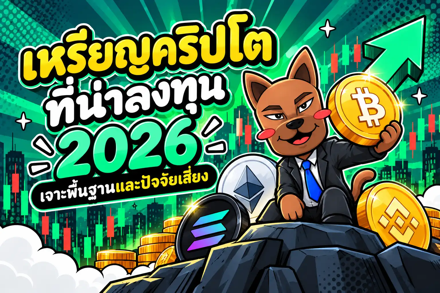 ภาพรวมเหรียญคริปโตที่น่าลงทุน 2026 พร้อมการวิเคราะห์เทคโนโลยีบล็อกเชน
