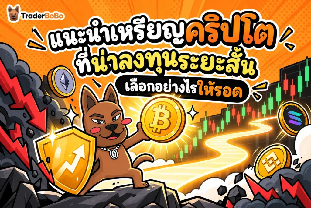 เหรียญคริปโตที่น่าลงทุนระยะสั้น เลือกอย่างไรให้รอด