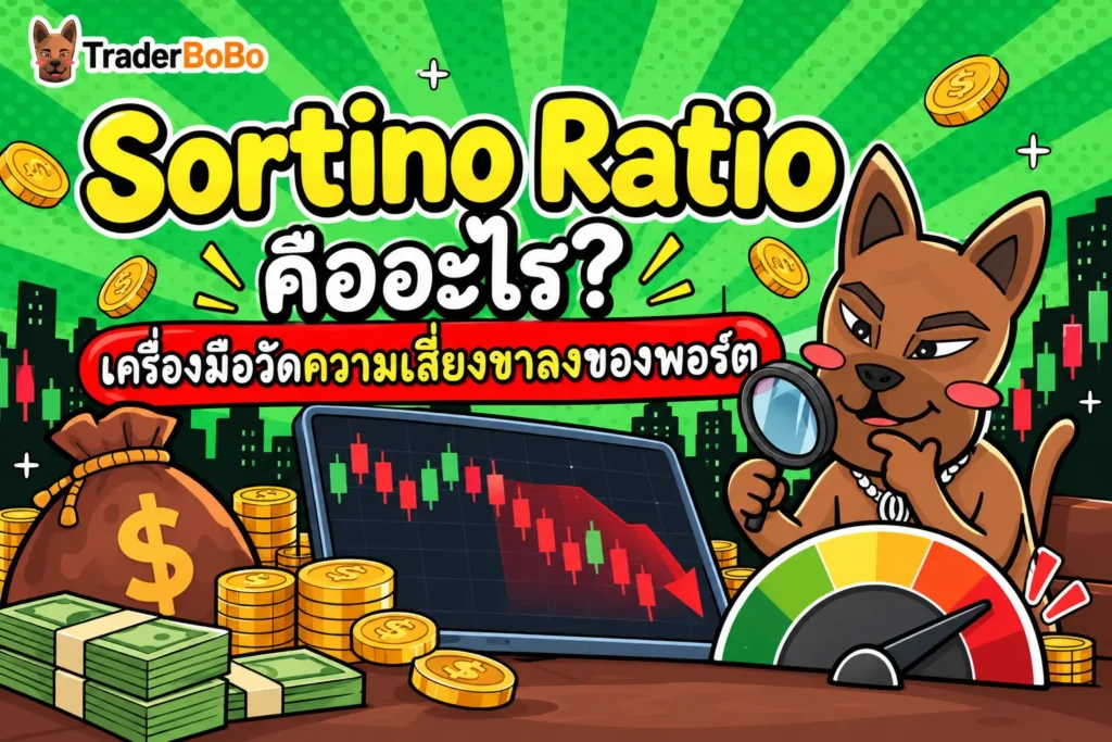 Sortino Ratio คืออะไร? เครื่องมือวัดความเสี่ยงขาลงของพอร์ตลงทุน Sortino Ratio คืออะไร? เครื่องมือวัดความเสี่ยงขาลงของพอร์ตลงทุน