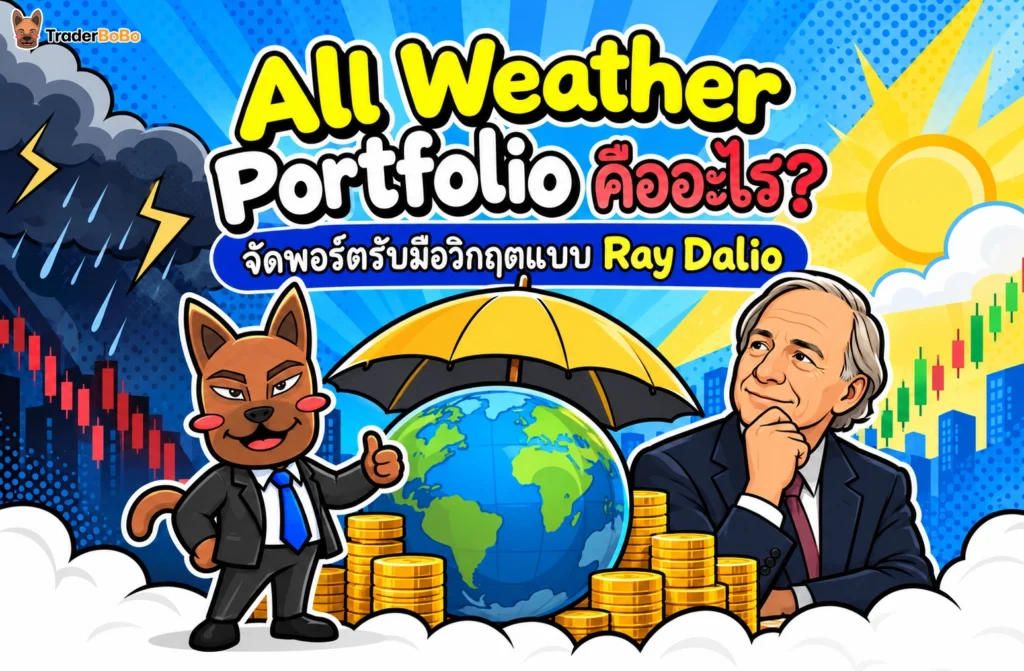 All Weather Portfolio คืออะไร? จัดพอร์ตรับมือวิกฤตแบบ Ray Dalio 