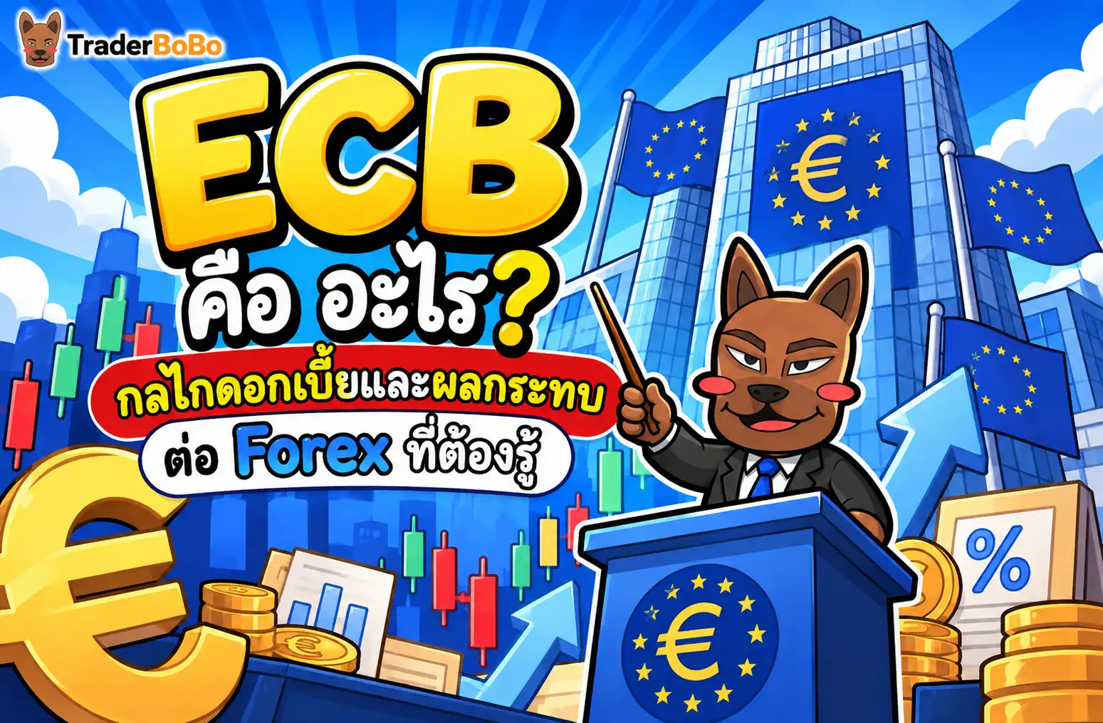 ECB คือ อะไร? กลไกดอกเบี้ยและผลกระทบต่อ Forex ที่ต้องรู้