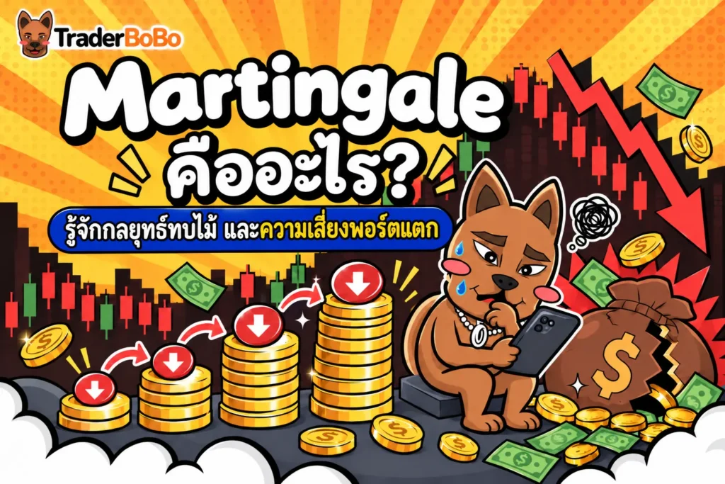 Martingale คืออะไร? รู้จักกลยุทธ์ทบไม้ และความเสี่ยงพอร์ตแตก