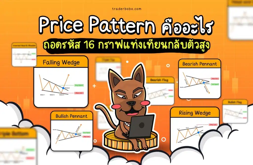 Price Pattern คืออะไร? รวม 18 กราฟแท่งเทียนกลับตัวสูง!