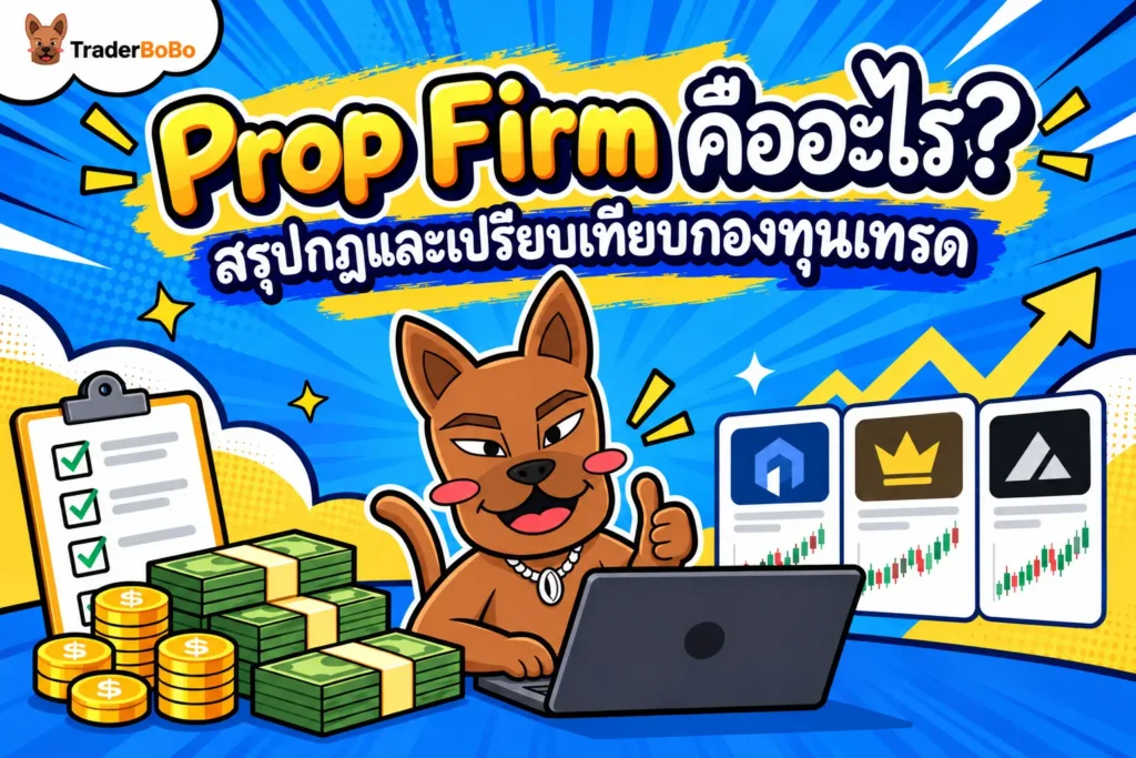 Prop Firm คืออะไร? สรุปกฎและเปรียบเทียบกองทุนเทรด Prop Firm คืออะไร? สรุปกฎและเปรียบเทียบกองทุนเทรด