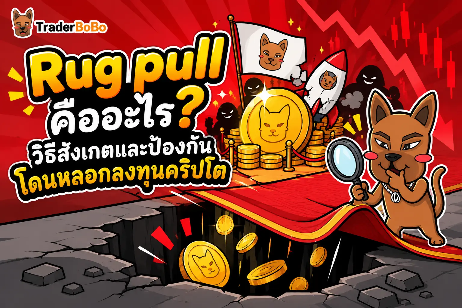 Rug pull คืออะไร? วิธีสังเกตและป้องกันโดนหลอกลงทุนคริปโต