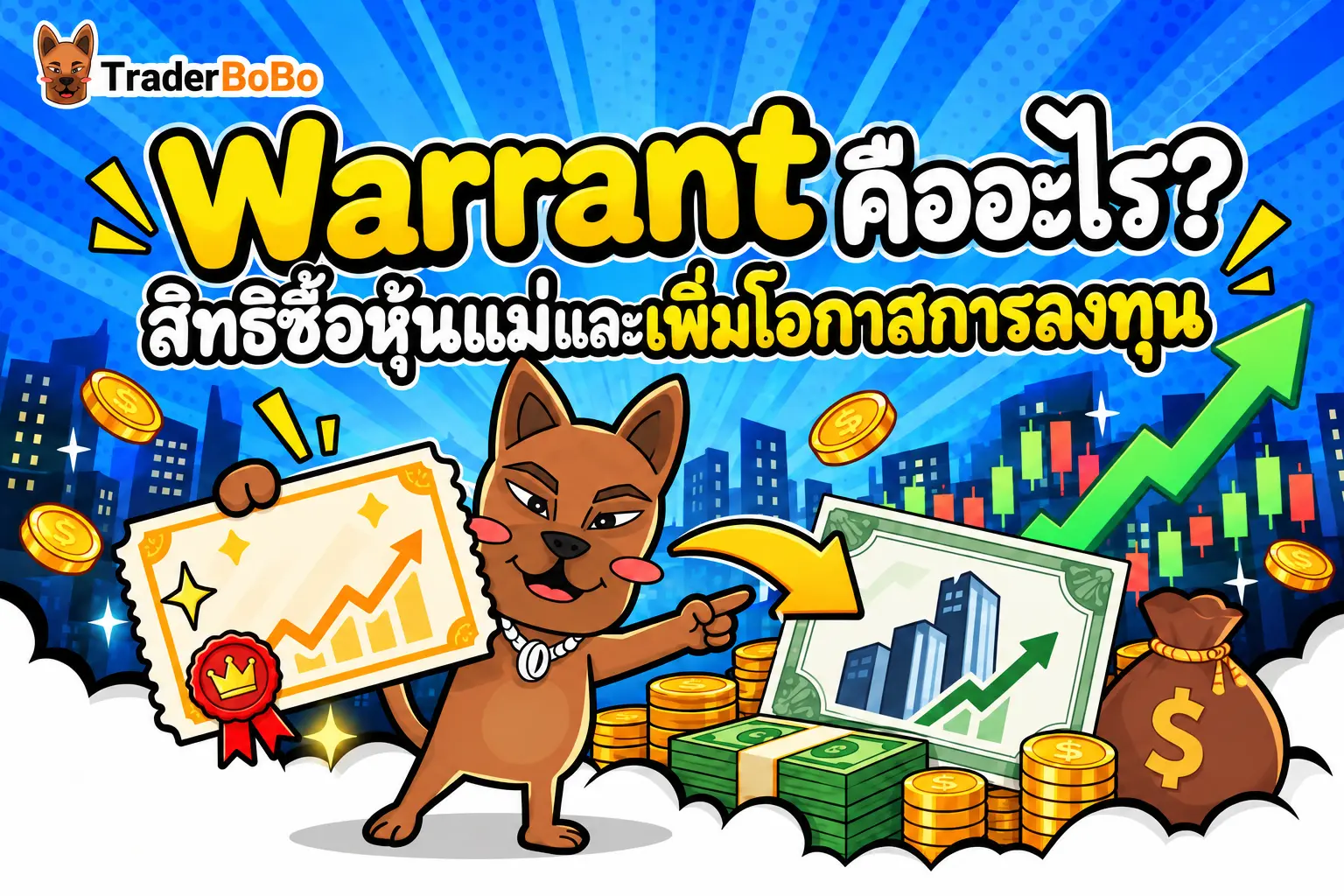 Warrant คืออะไร? สิทธิซื้อหุ้นแม่และเพิ่มโอกาสการลงทุน